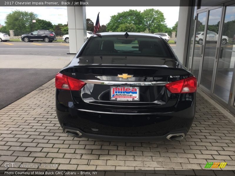 Black / Jet Black 2017 Chevrolet Impala Premier