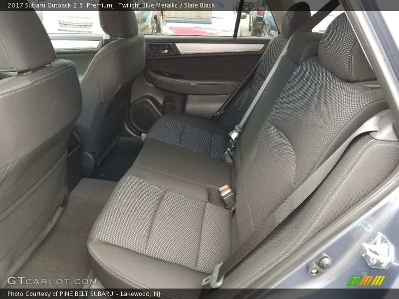 Twilight Blue Metallic / Slate Black 2017 Subaru Outback 2.5i Premium