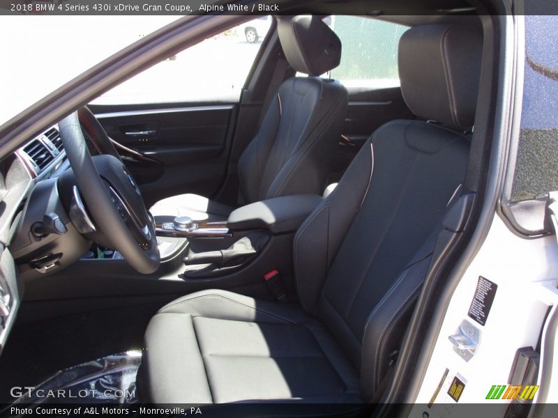 Alpine White / Black 2018 BMW 4 Series 430i xDrive Gran Coupe