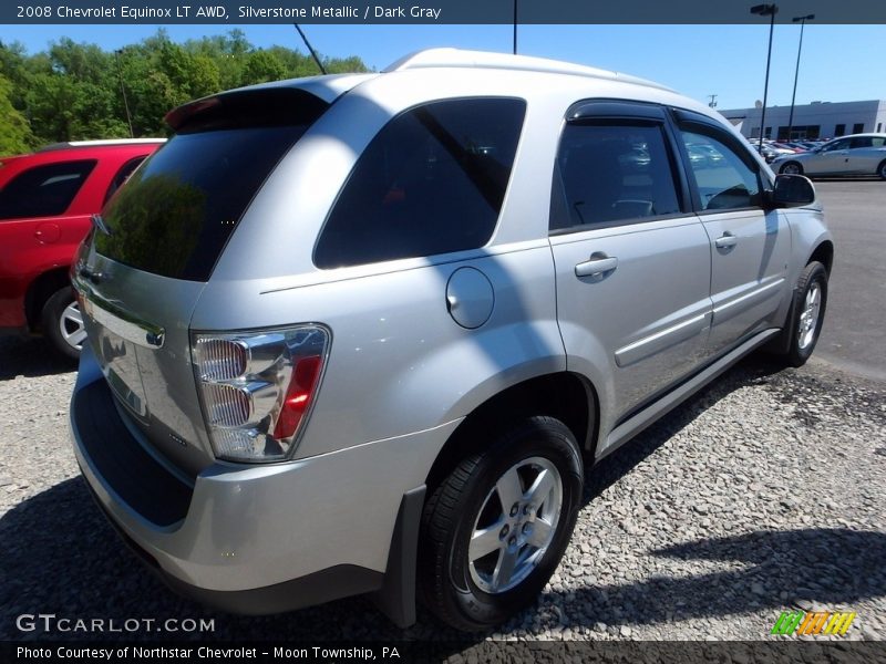 Silverstone Metallic / Dark Gray 2008 Chevrolet Equinox LT AWD