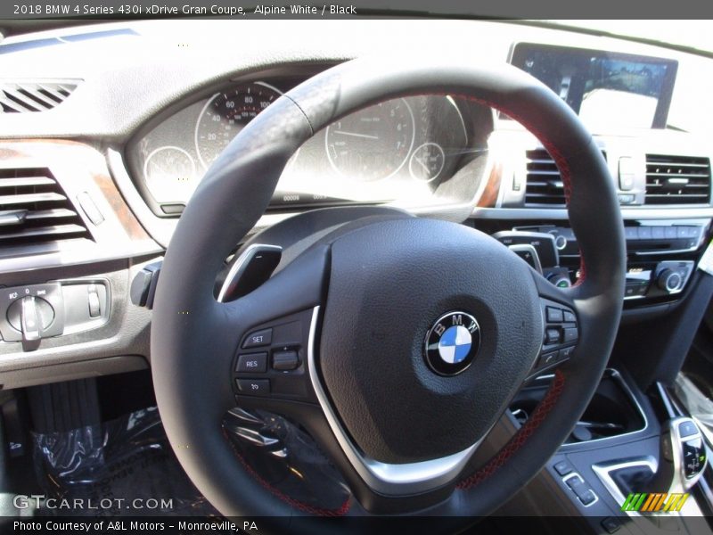Alpine White / Black 2018 BMW 4 Series 430i xDrive Gran Coupe
