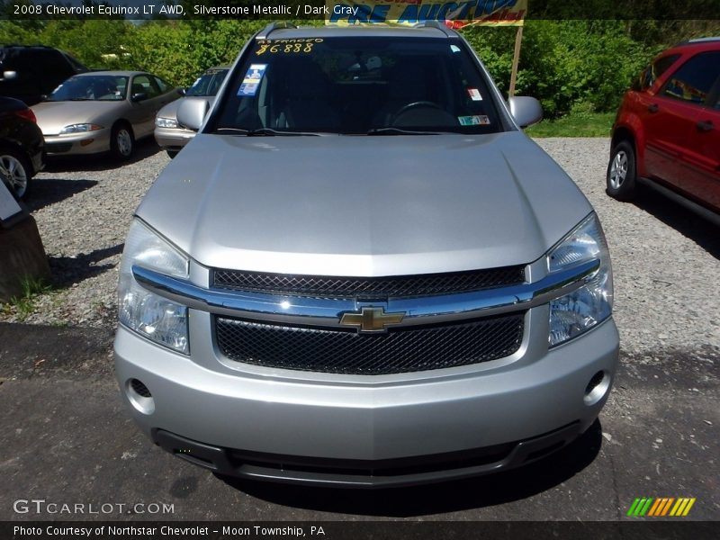 Silverstone Metallic / Dark Gray 2008 Chevrolet Equinox LT AWD