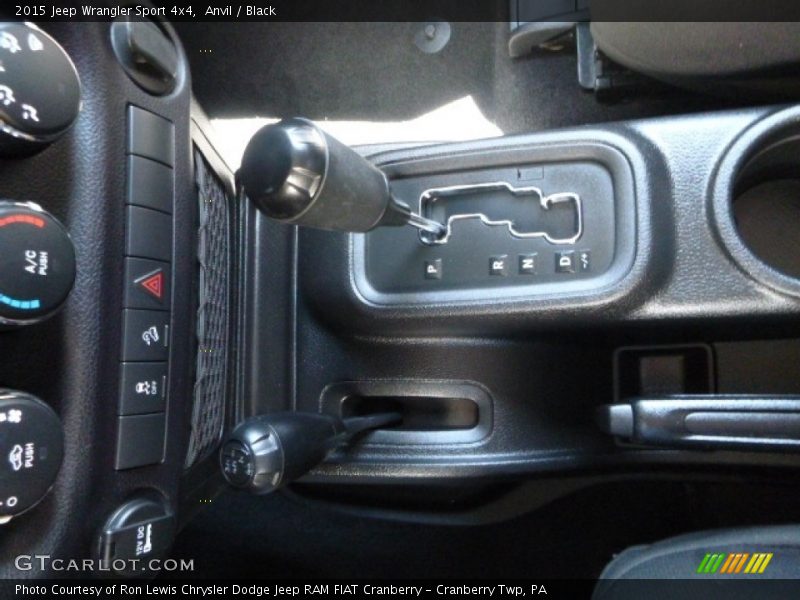 Anvil / Black 2015 Jeep Wrangler Sport 4x4