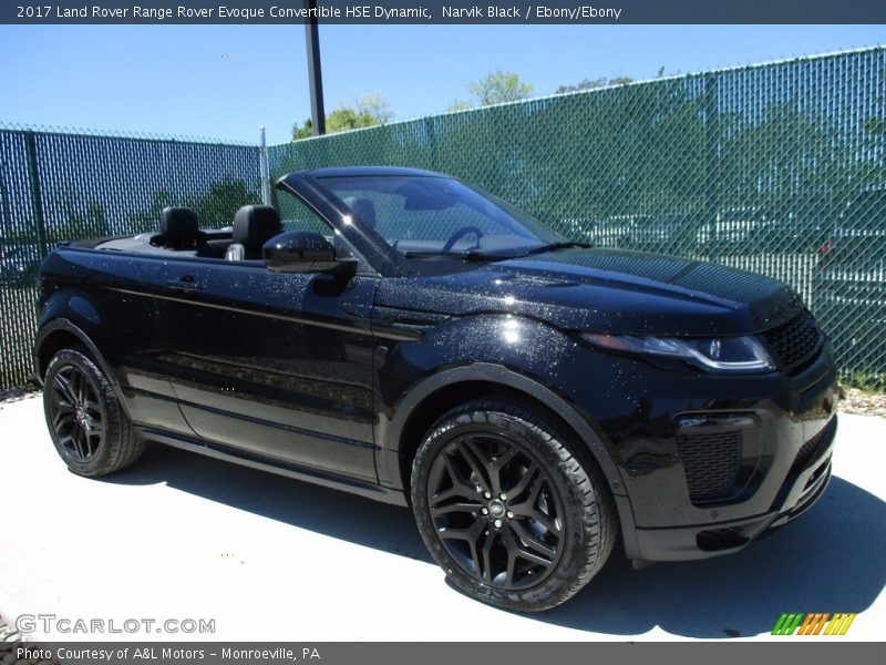 Narvik Black / Ebony/Ebony 2017 Land Rover Range Rover Evoque Convertible HSE Dynamic