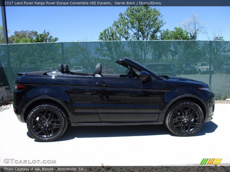 Narvik Black / Ebony/Ebony 2017 Land Rover Range Rover Evoque Convertible HSE Dynamic