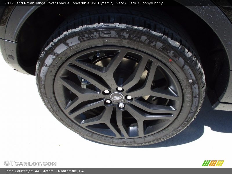 Narvik Black / Ebony/Ebony 2017 Land Rover Range Rover Evoque Convertible HSE Dynamic