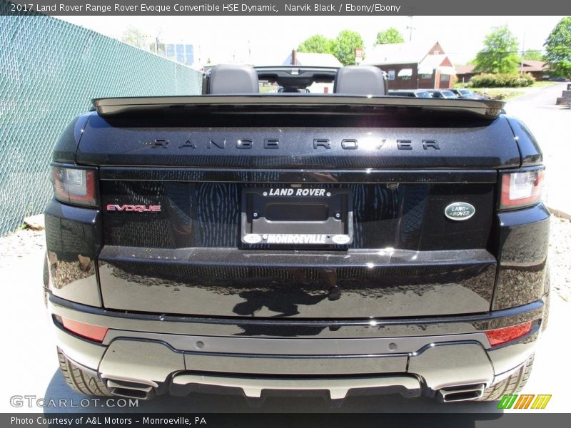 Narvik Black / Ebony/Ebony 2017 Land Rover Range Rover Evoque Convertible HSE Dynamic
