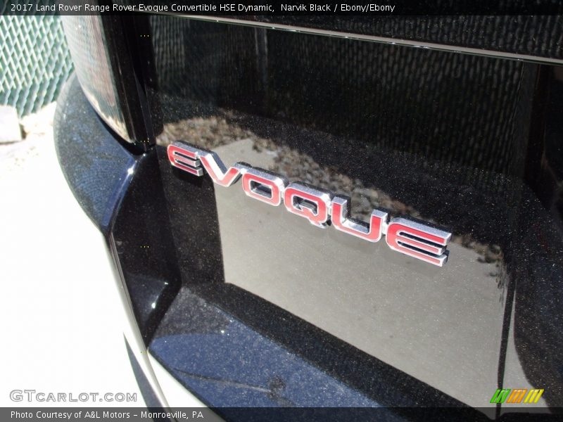 Narvik Black / Ebony/Ebony 2017 Land Rover Range Rover Evoque Convertible HSE Dynamic