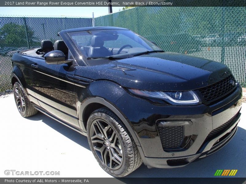 Narvik Black / Ebony/Ebony 2017 Land Rover Range Rover Evoque Convertible HSE Dynamic