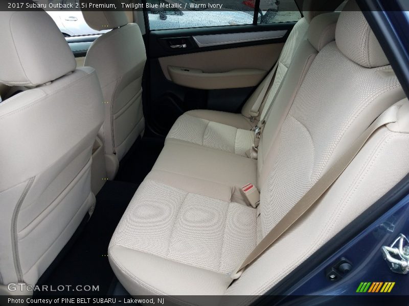 Twilight Blue Metallic / Warm Ivory 2017 Subaru Outback 2.5i Premium