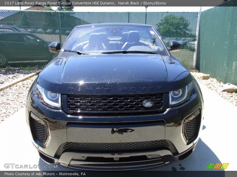 Narvik Black / Ebony/Ebony 2017 Land Rover Range Rover Evoque Convertible HSE Dynamic