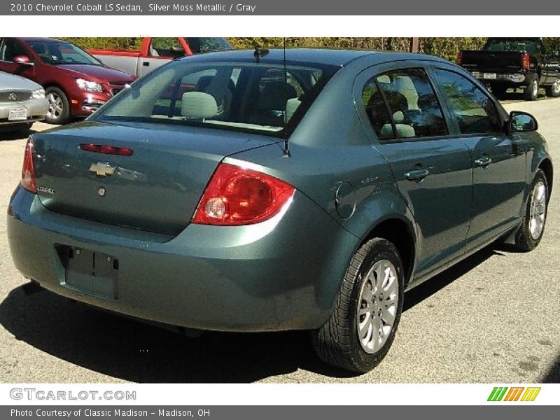 Silver Moss Metallic / Gray 2010 Chevrolet Cobalt LS Sedan