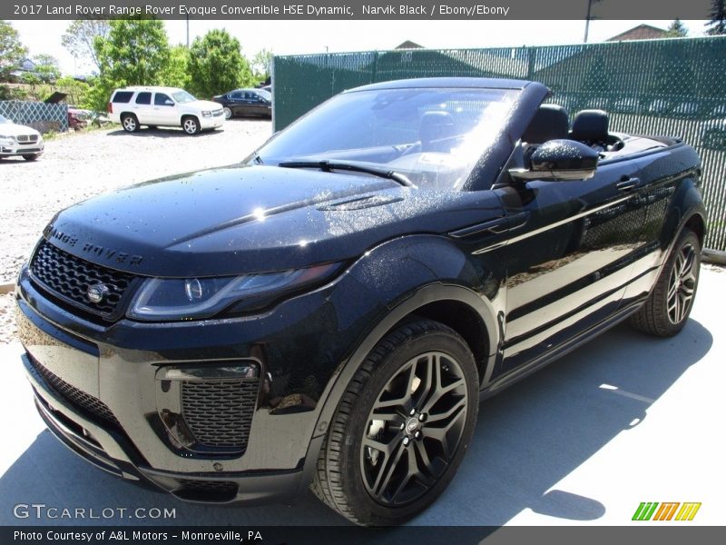 Narvik Black / Ebony/Ebony 2017 Land Rover Range Rover Evoque Convertible HSE Dynamic