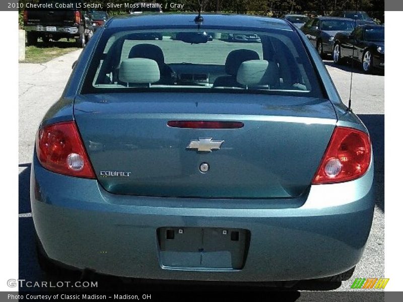 Silver Moss Metallic / Gray 2010 Chevrolet Cobalt LS Sedan