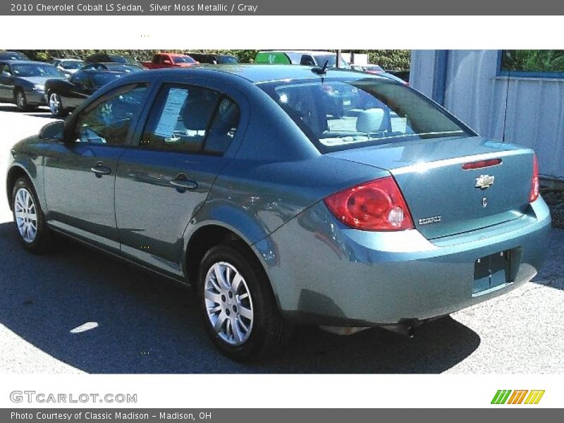 Silver Moss Metallic / Gray 2010 Chevrolet Cobalt LS Sedan