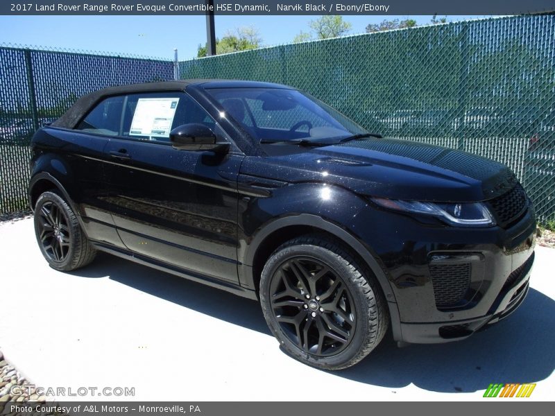 Narvik Black / Ebony/Ebony 2017 Land Rover Range Rover Evoque Convertible HSE Dynamic