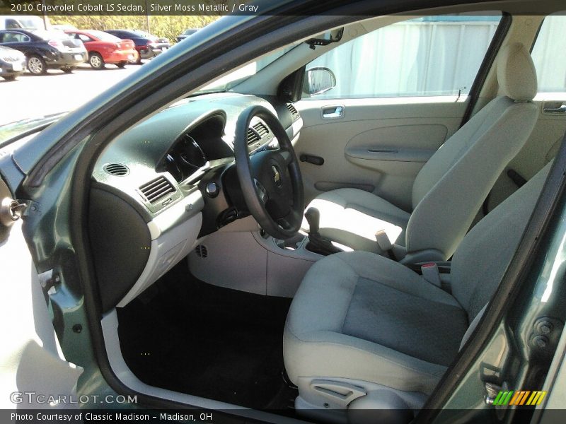 Silver Moss Metallic / Gray 2010 Chevrolet Cobalt LS Sedan