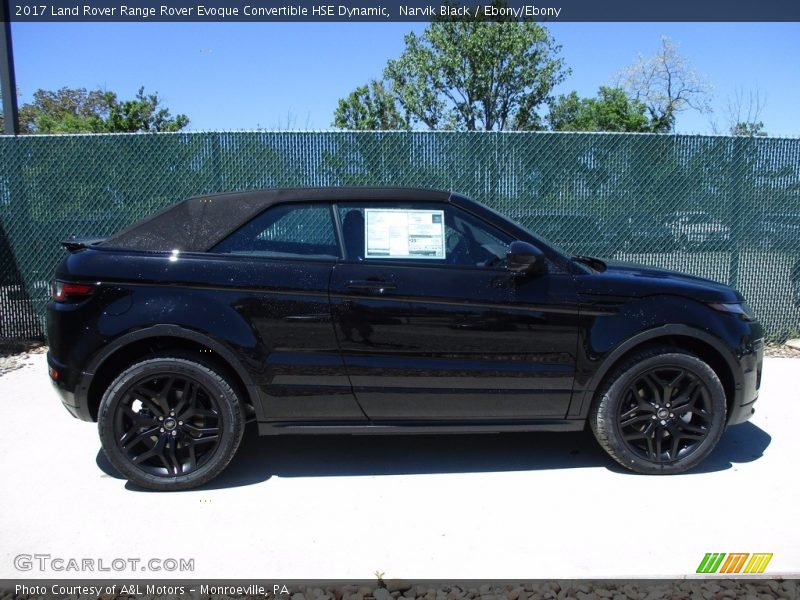 Narvik Black / Ebony/Ebony 2017 Land Rover Range Rover Evoque Convertible HSE Dynamic
