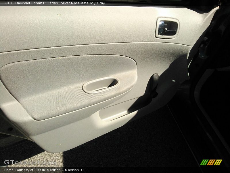Silver Moss Metallic / Gray 2010 Chevrolet Cobalt LS Sedan