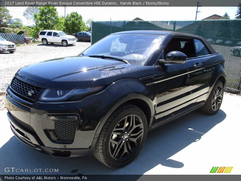 Narvik Black / Ebony/Ebony 2017 Land Rover Range Rover Evoque Convertible HSE Dynamic