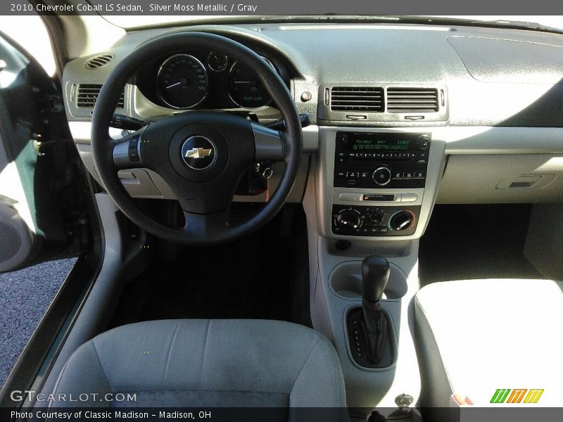 Silver Moss Metallic / Gray 2010 Chevrolet Cobalt LS Sedan