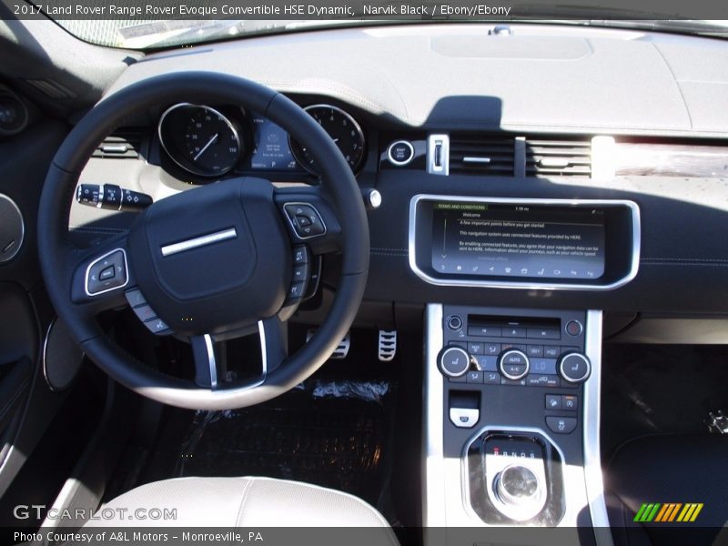 Narvik Black / Ebony/Ebony 2017 Land Rover Range Rover Evoque Convertible HSE Dynamic