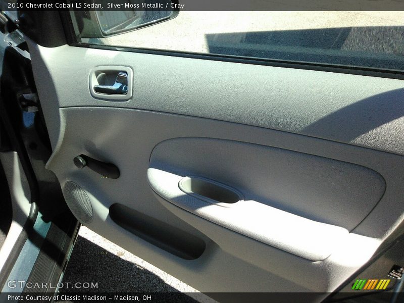 Silver Moss Metallic / Gray 2010 Chevrolet Cobalt LS Sedan