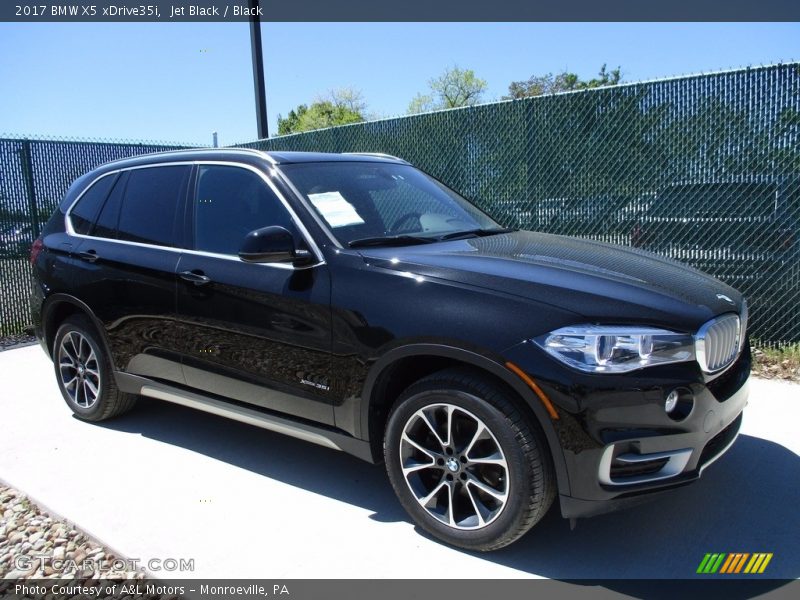 Jet Black / Black 2017 BMW X5 xDrive35i