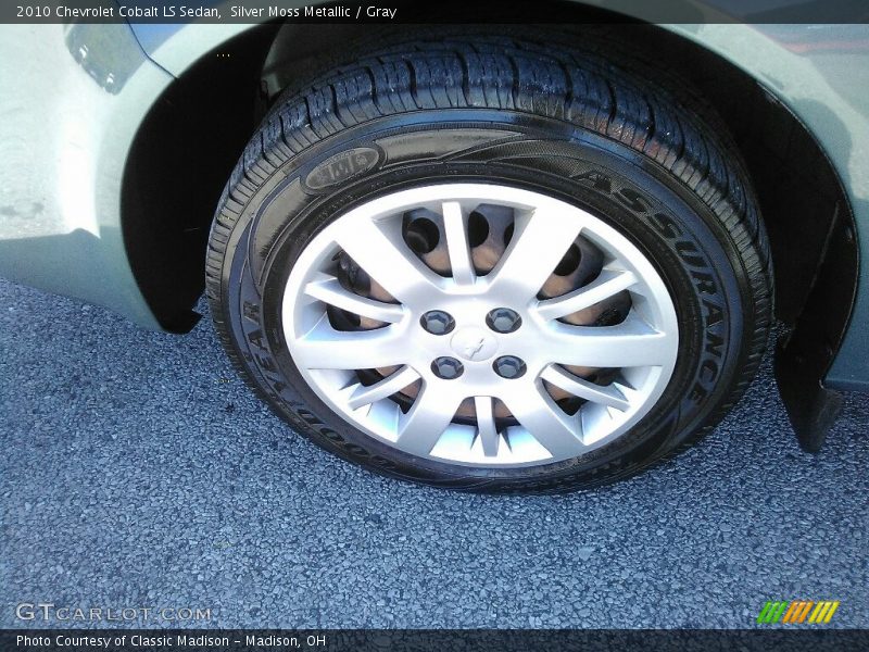 Silver Moss Metallic / Gray 2010 Chevrolet Cobalt LS Sedan