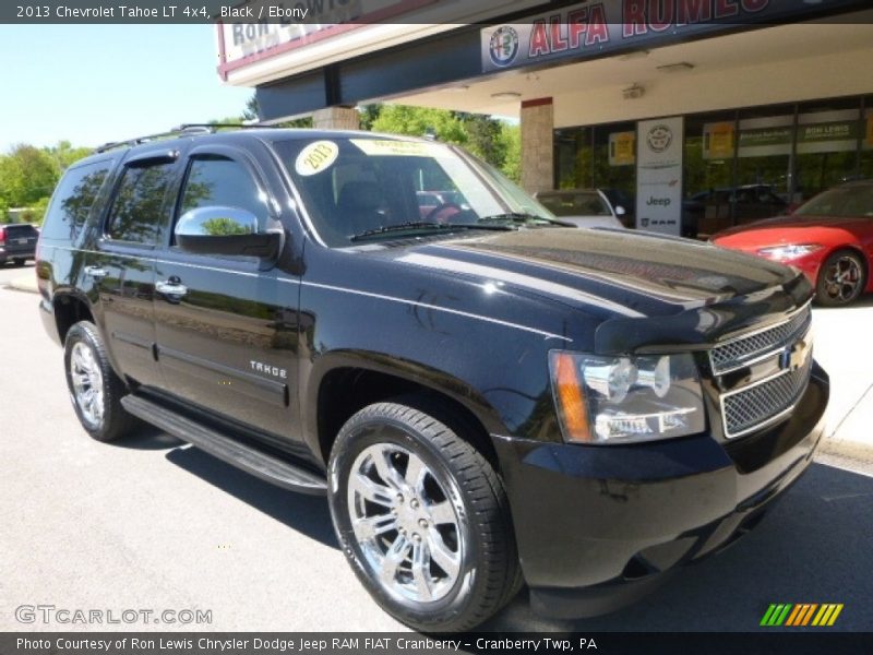 Black / Ebony 2013 Chevrolet Tahoe LT 4x4