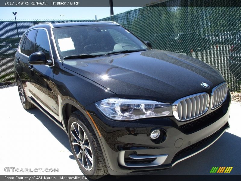 Jet Black / Black 2017 BMW X5 xDrive35i