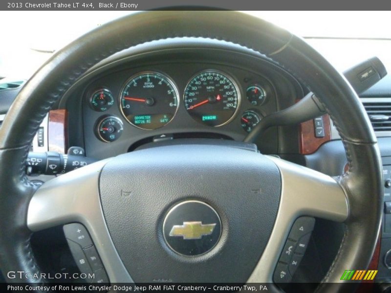 Black / Ebony 2013 Chevrolet Tahoe LT 4x4