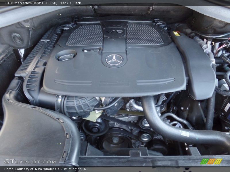 Black / Black 2016 Mercedes-Benz GLE 350