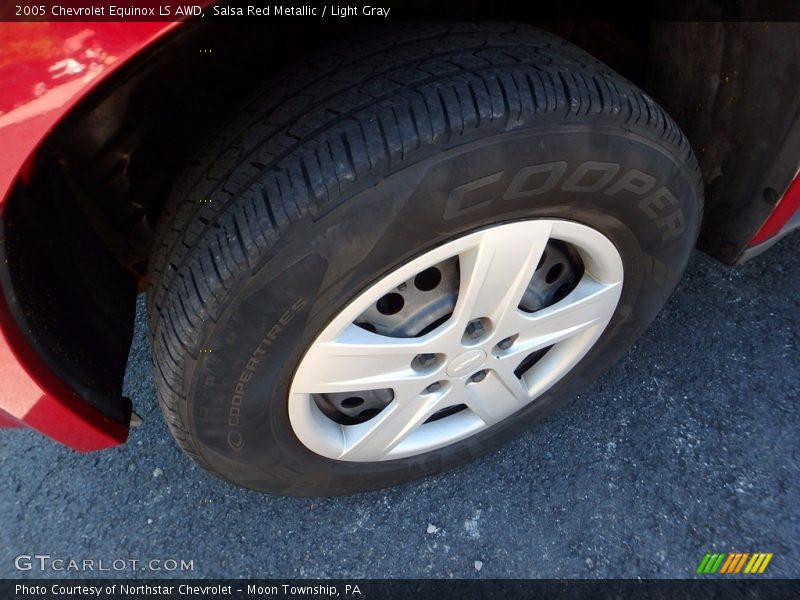 Salsa Red Metallic / Light Gray 2005 Chevrolet Equinox LS AWD