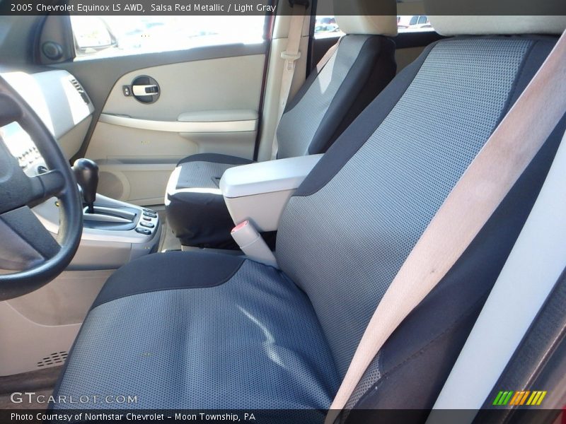 Salsa Red Metallic / Light Gray 2005 Chevrolet Equinox LS AWD