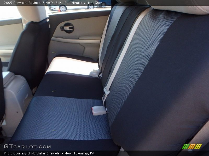 Salsa Red Metallic / Light Gray 2005 Chevrolet Equinox LS AWD