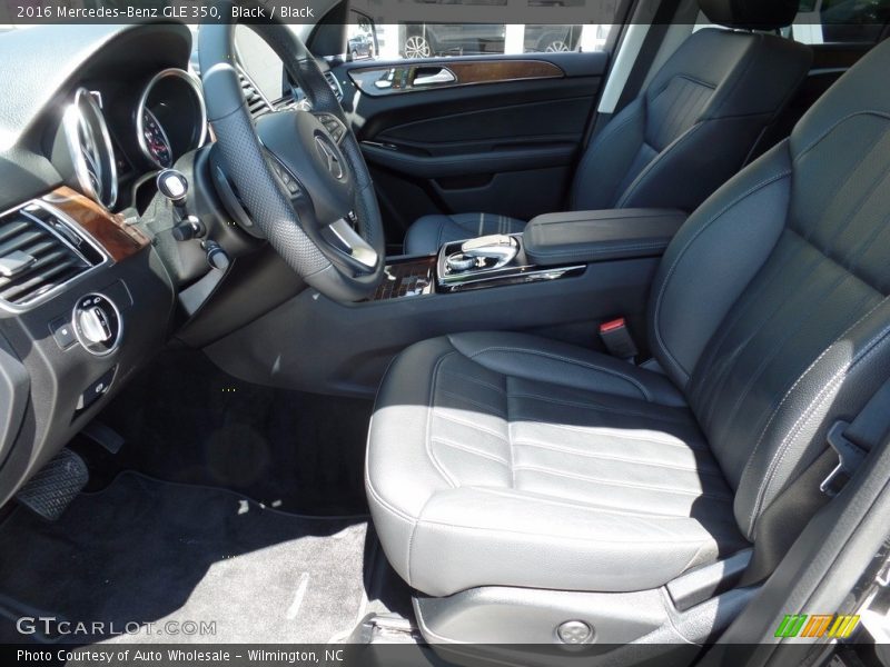 Black / Black 2016 Mercedes-Benz GLE 350