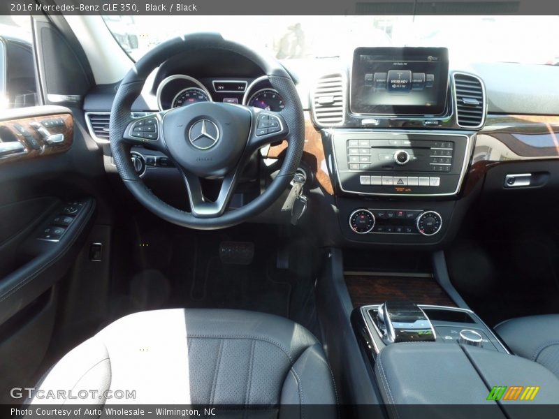 Black / Black 2016 Mercedes-Benz GLE 350