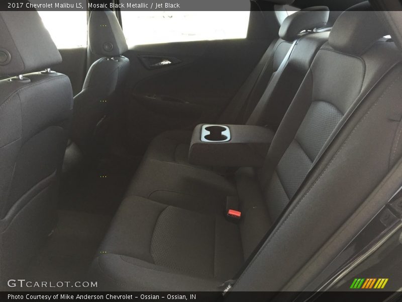 Mosaic Black Metallic / Jet Black 2017 Chevrolet Malibu LS