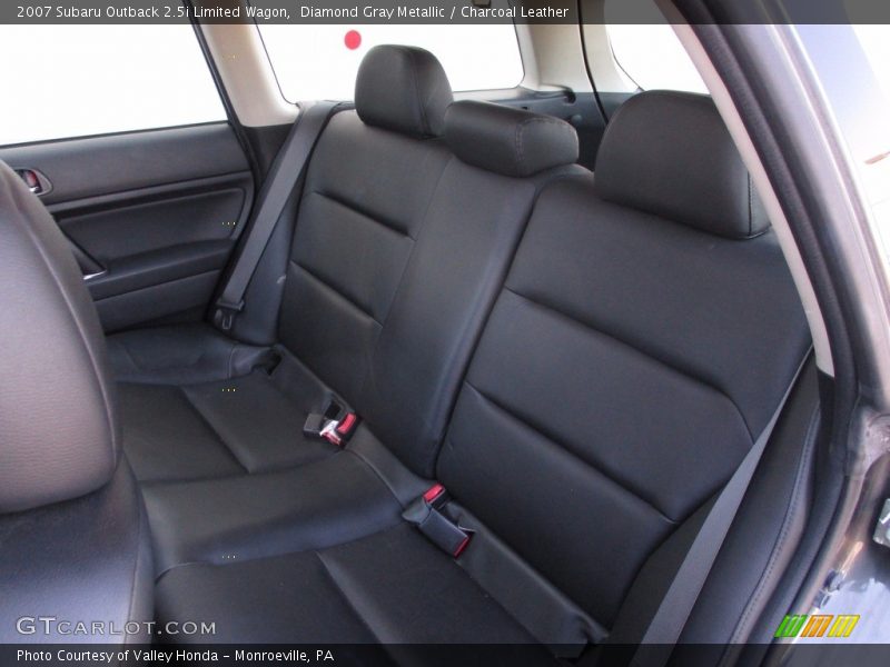 Diamond Gray Metallic / Charcoal Leather 2007 Subaru Outback 2.5i Limited Wagon
