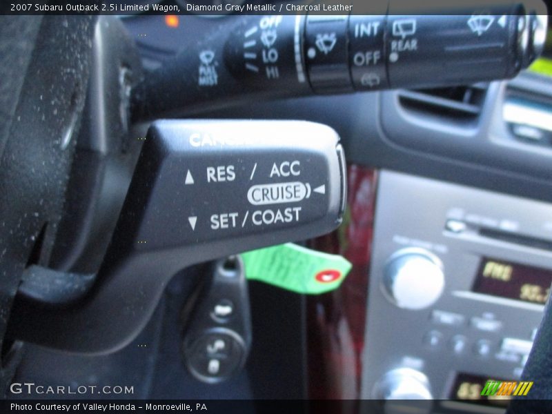 Diamond Gray Metallic / Charcoal Leather 2007 Subaru Outback 2.5i Limited Wagon