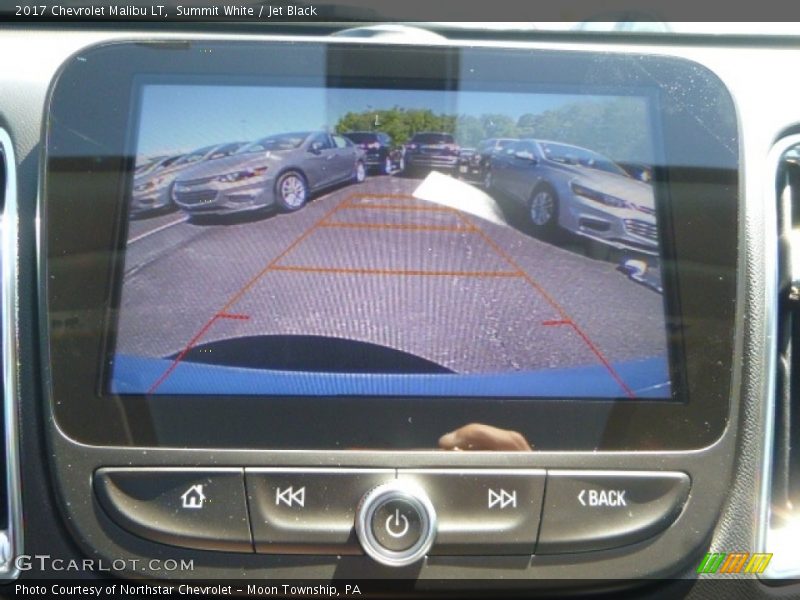 Summit White / Jet Black 2017 Chevrolet Malibu LT