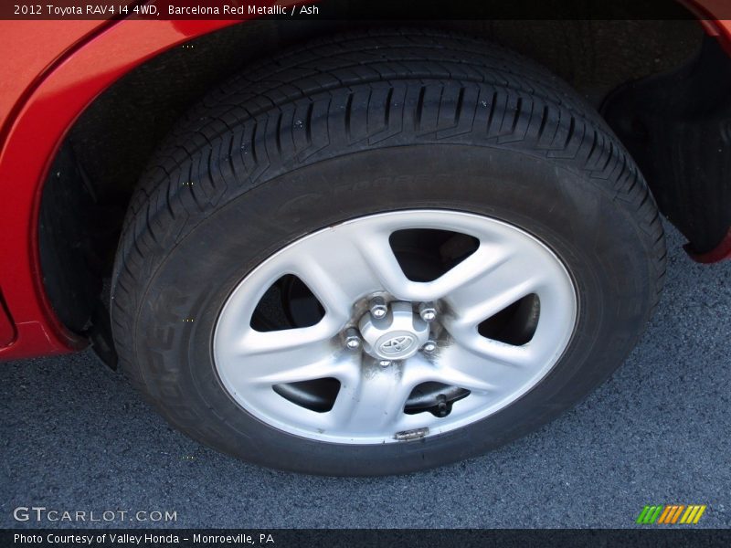 Barcelona Red Metallic / Ash 2012 Toyota RAV4 I4 4WD