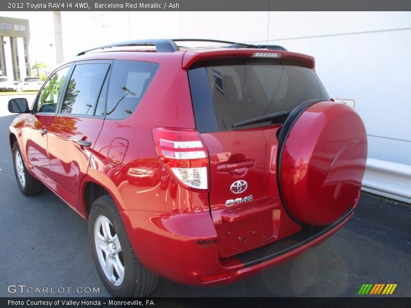 Barcelona Red Metallic / Ash 2012 Toyota RAV4 I4 4WD
