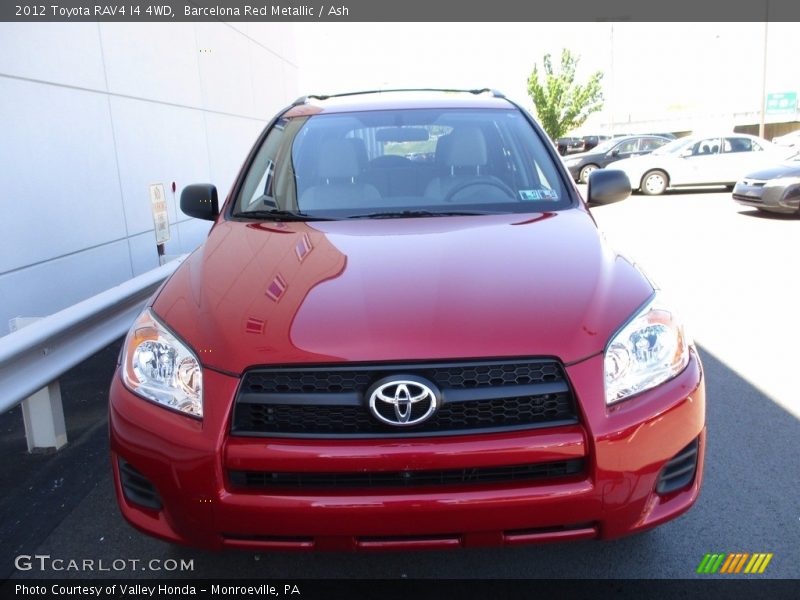Barcelona Red Metallic / Ash 2012 Toyota RAV4 I4 4WD