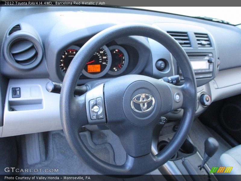 Barcelona Red Metallic / Ash 2012 Toyota RAV4 I4 4WD