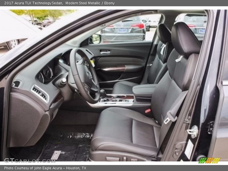 Modern Steel Metallic / Ebony 2017 Acura TLX Technology Sedan