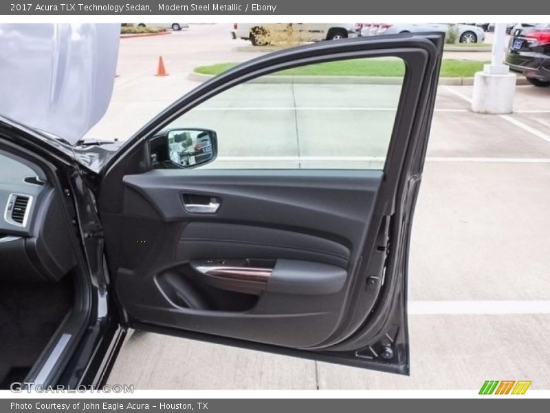 Modern Steel Metallic / Ebony 2017 Acura TLX Technology Sedan