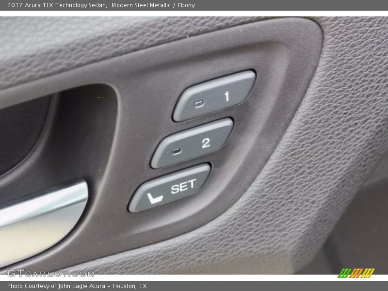 Modern Steel Metallic / Ebony 2017 Acura TLX Technology Sedan