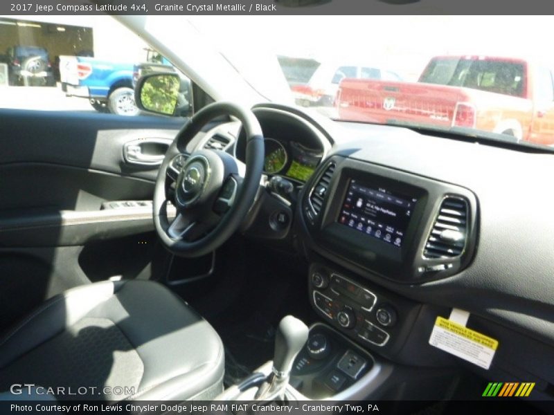 Granite Crystal Metallic / Black 2017 Jeep Compass Latitude 4x4